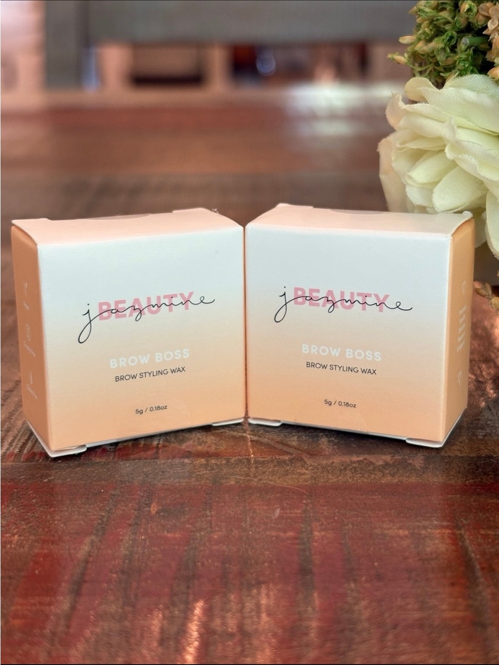 NEW Jazmine Beauty BROW BOSS Brow Styling WAX Duo!
